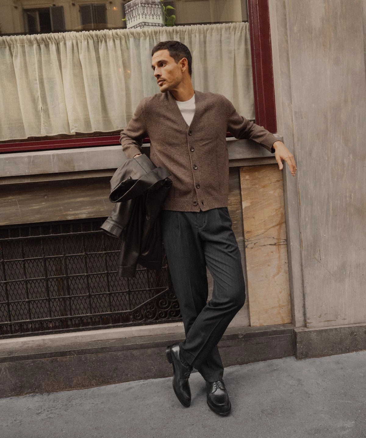 Tailored Ease Urban Optimized Dark Grey Massimo Derby