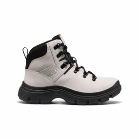 Pure Lineswear Women'S Kosa Leather Boot  |  Silver Birch/Black