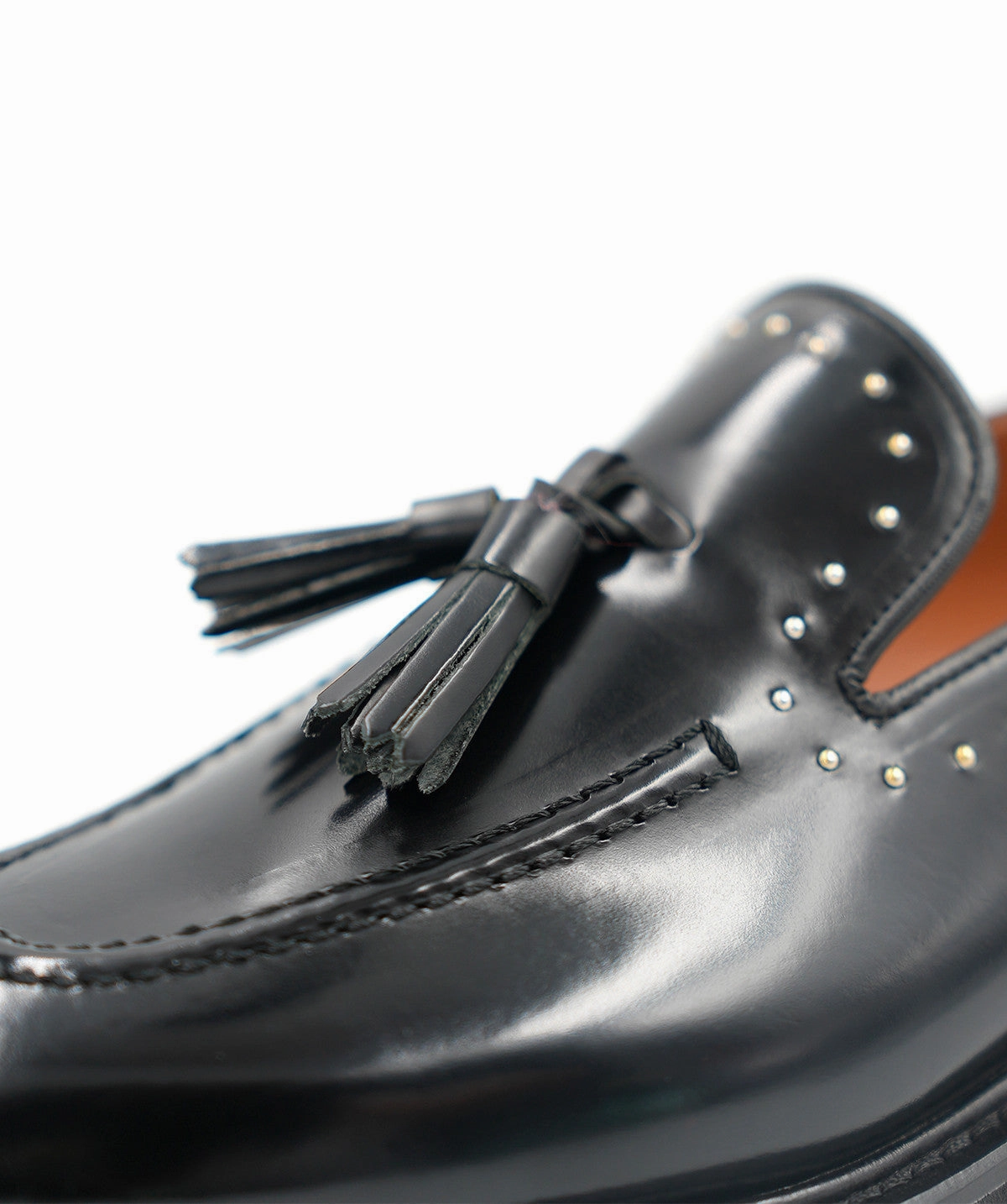 Distinctly Modern Contemporary Vibes Eglantine Black Moccasins
