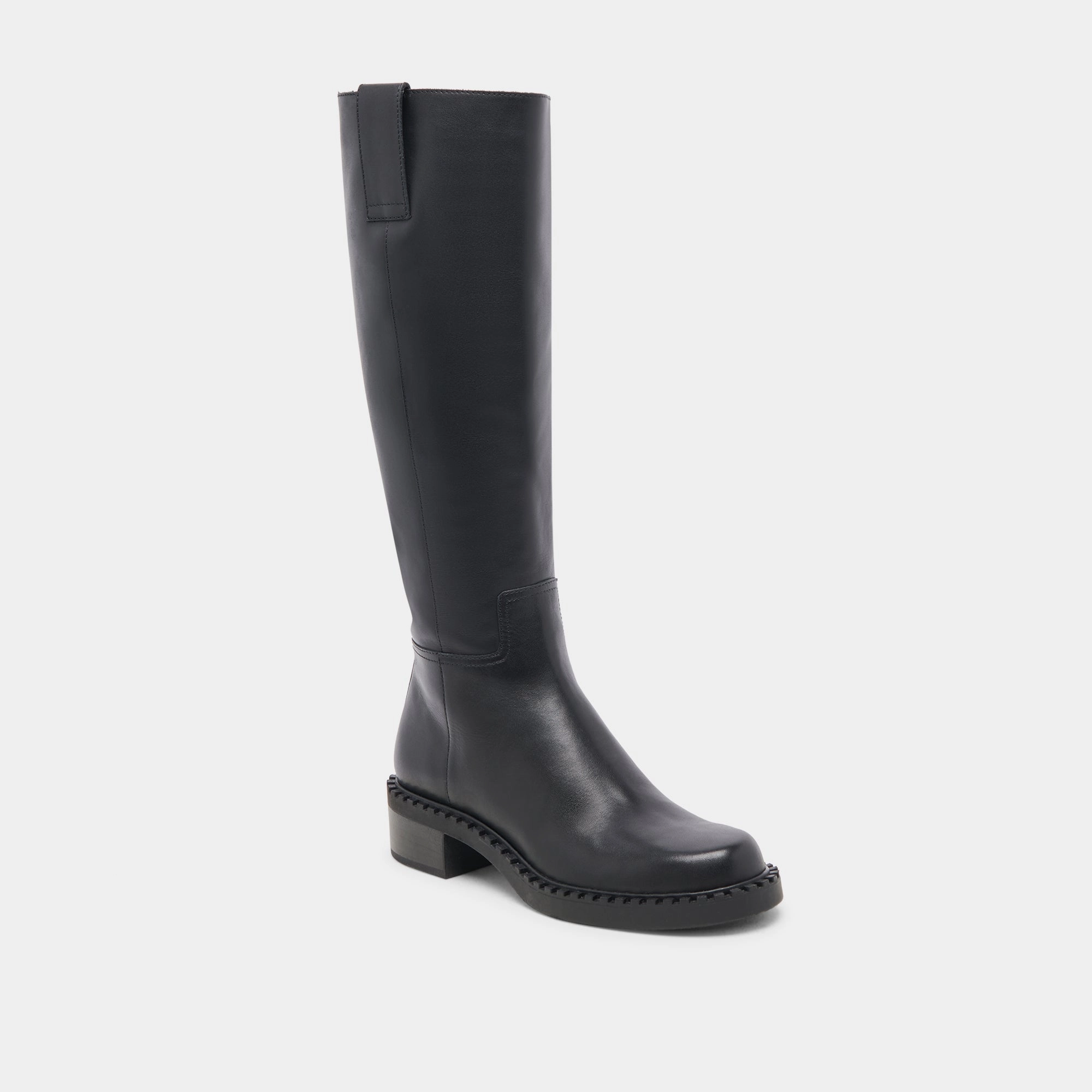Rhythm Of Life Style Without Noise Glory H2O Extra Wide Calf Boots Black Leather