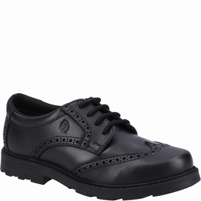 Hush Puppies Jacob Senior School Shoes Refined Flowwear