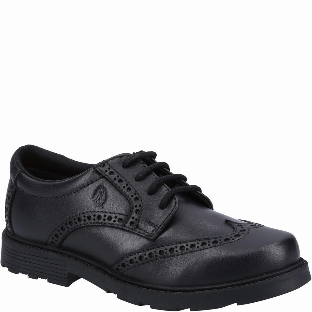 Hush Puppies Jacob Senior School Shoes Refined Flowwear