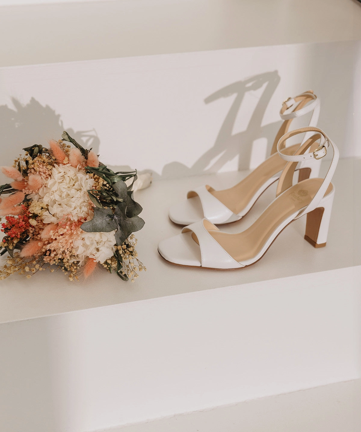 Wear With Intent Claire White Sandals