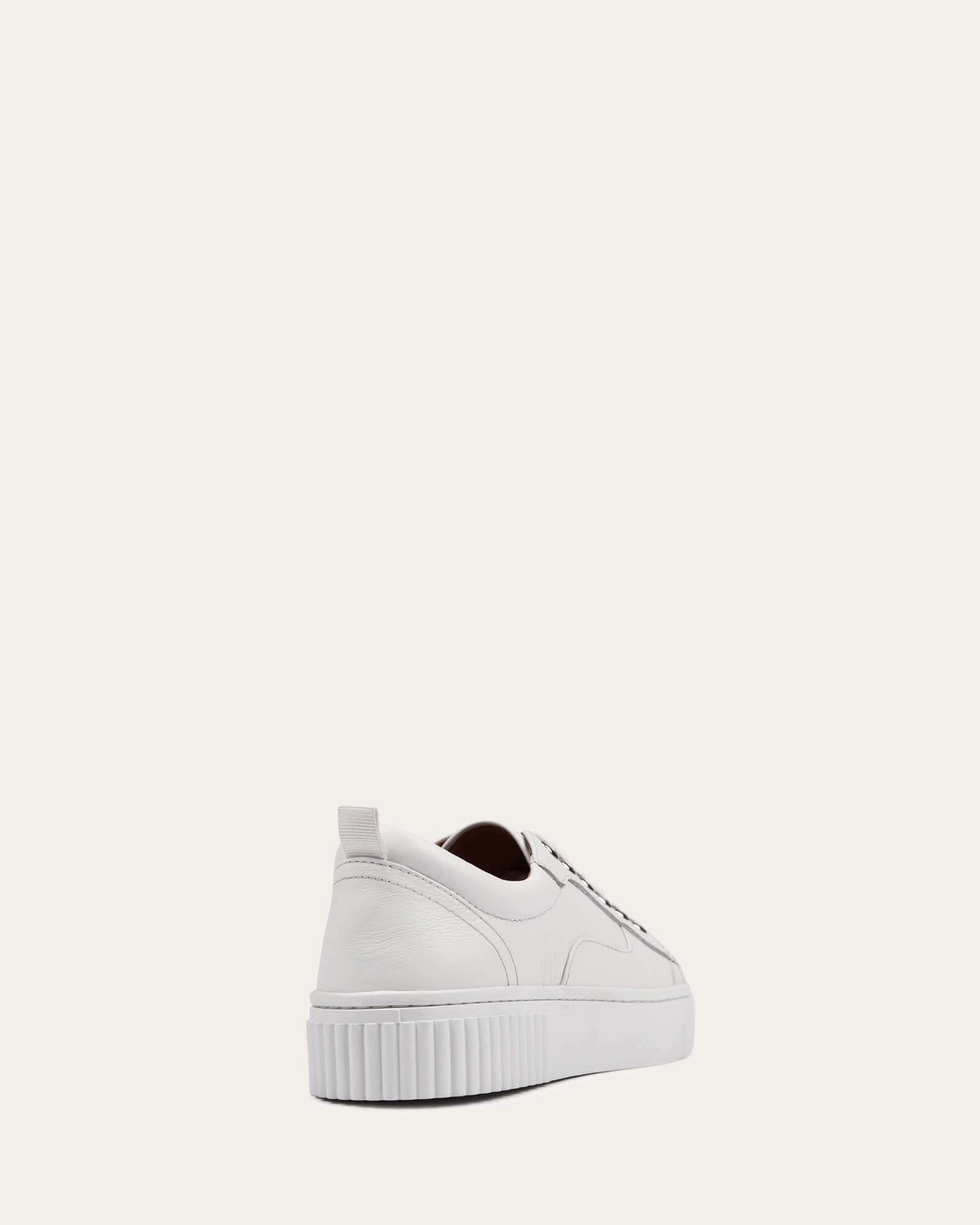 Claremont Sneakers White Leather Updated Basics Made To Flex