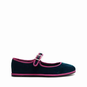 Refined Flowwear Modular Design Clarissa Velvet Flat