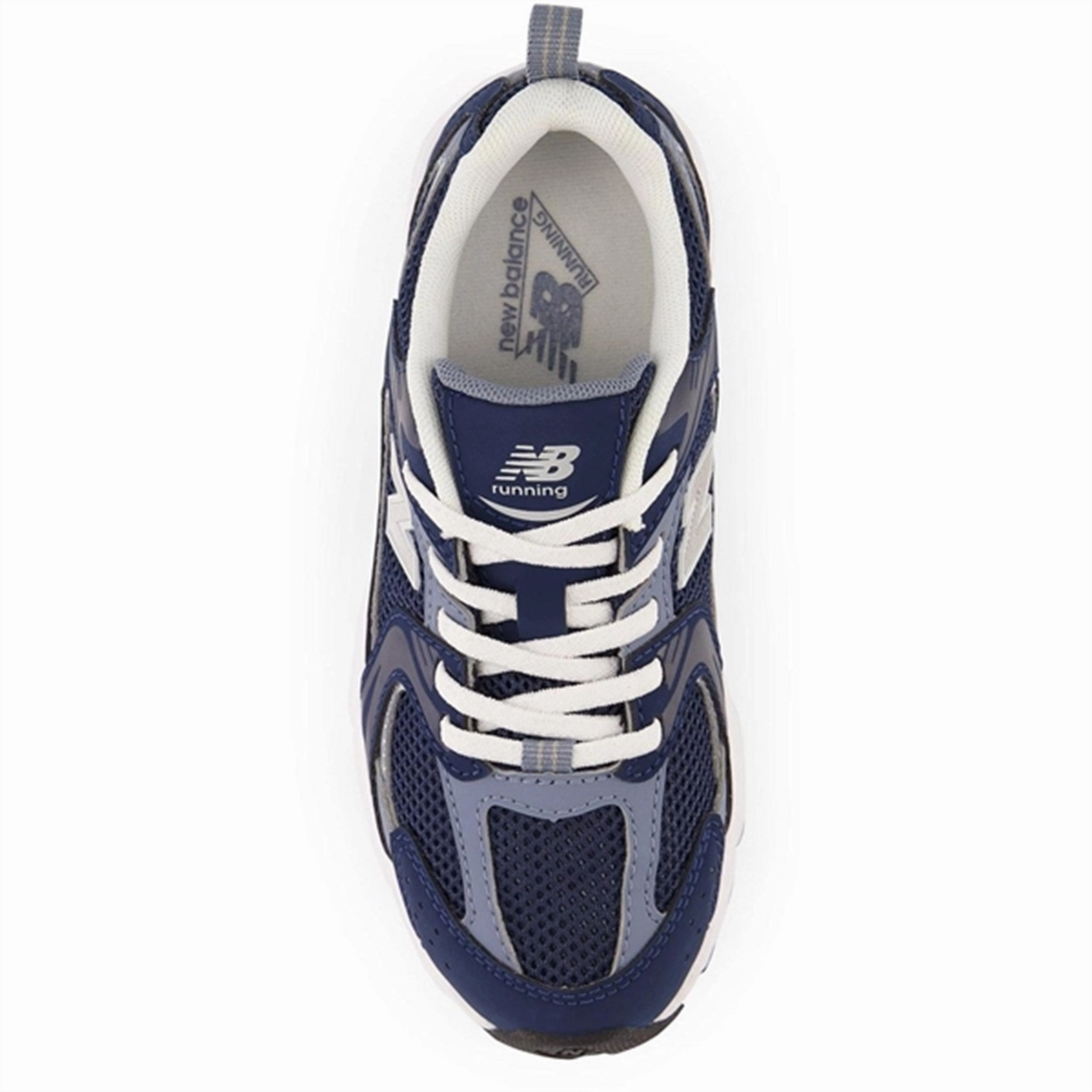 Ease-Ready New Balance 530 Kids Bungee Lace Pre Nb Navy
