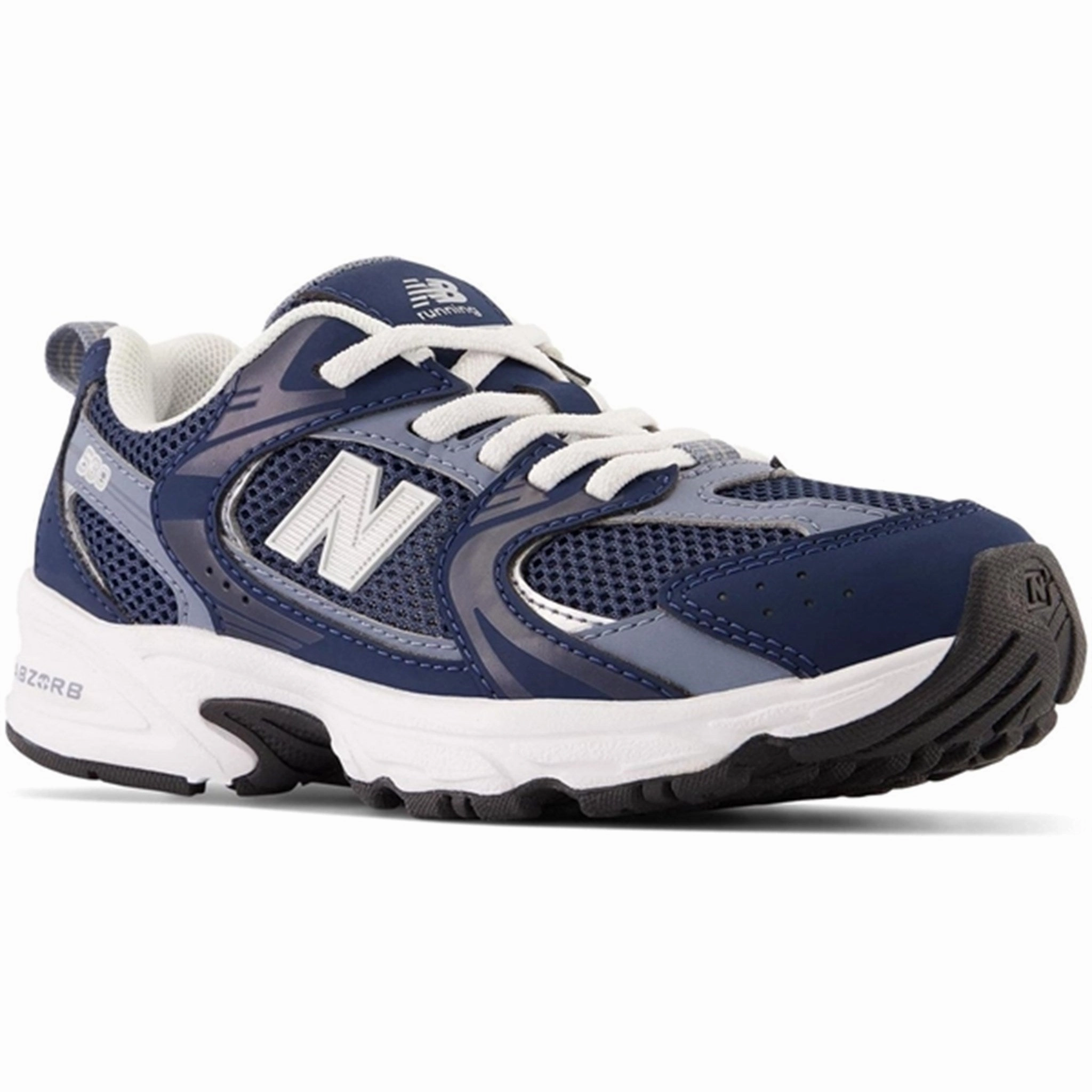 New Balance 530 Kids Bungee Lace Pre Nb Navy Open Utility Multi-Wear Essentials
