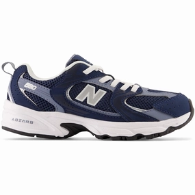 New Balance 530 Kids Bungee Lace Pre Nb Navy Refined Essentials Vibe-Driven Gear