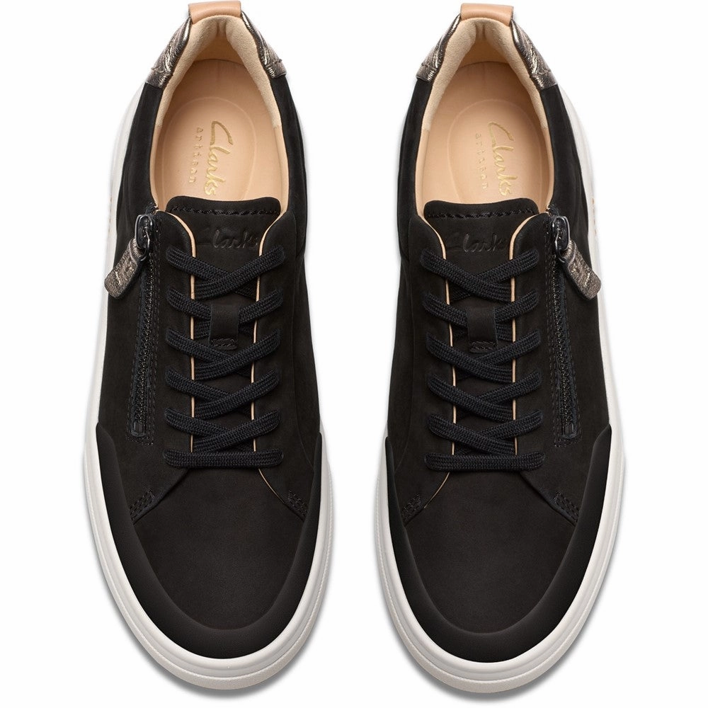 Clarks Hollyhock Zip Shoes Essentials In Motion