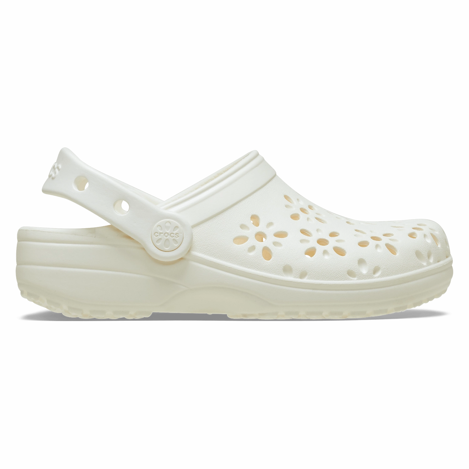 Motion-Elevated Style In Sync Classic Floral Cut Out Clog