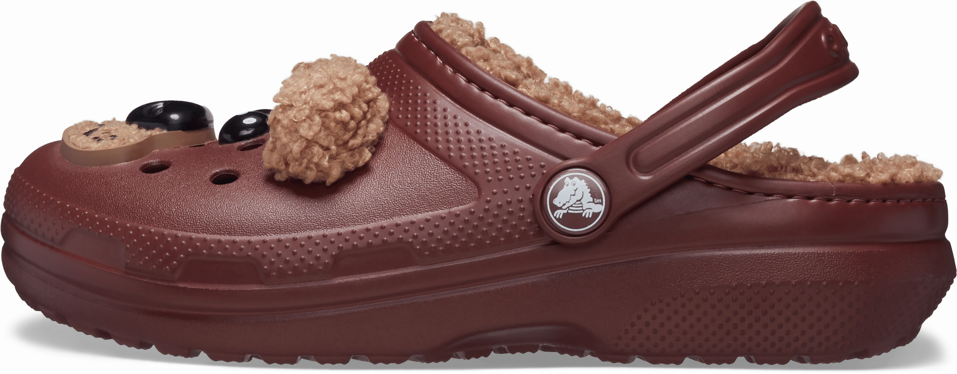 Multi-Context Style Classic Lined Iam Brown Bear Clog Kids (Age 5 )