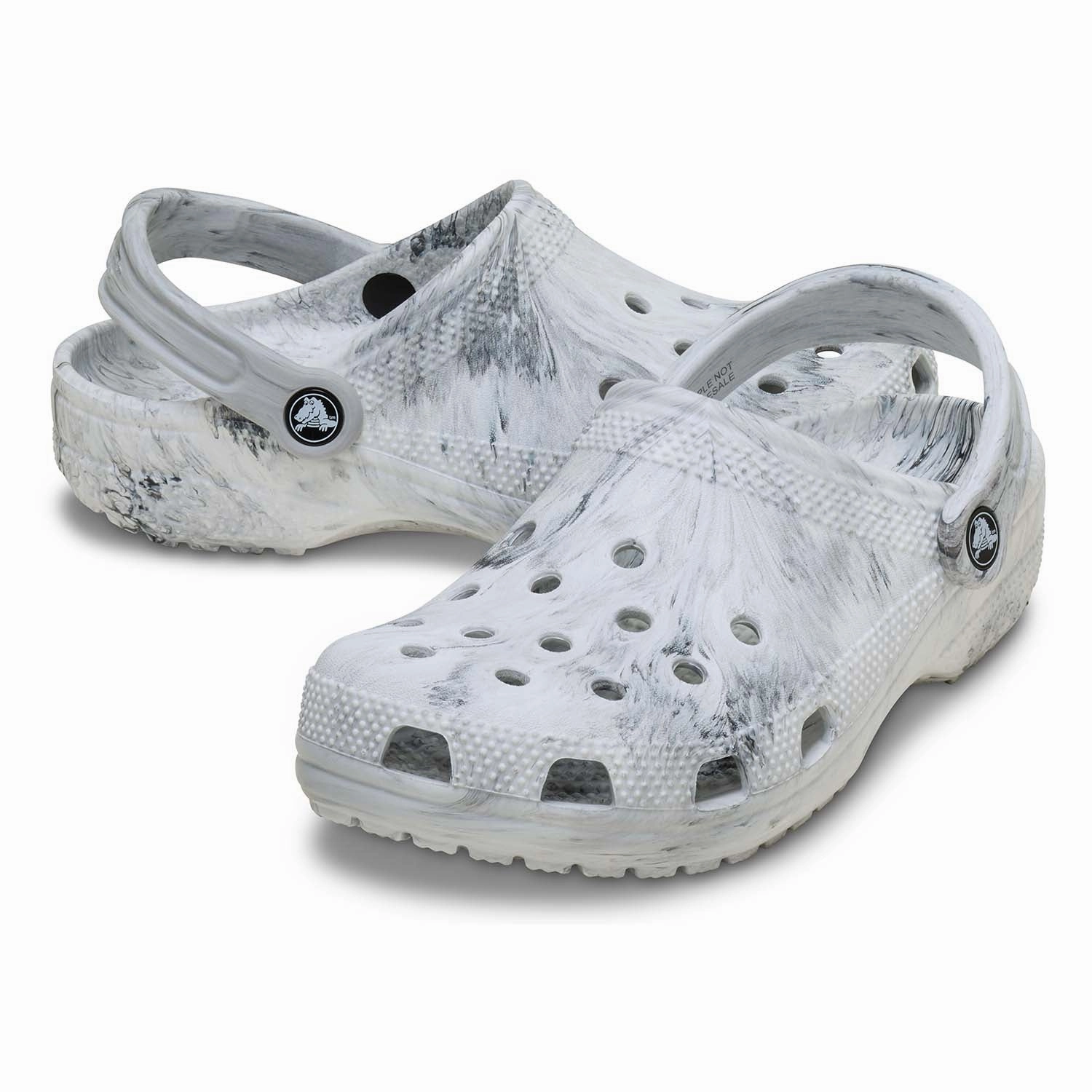 Classic Watercolor Marbled Clog Kids (Age 5 ) Confident Minimal