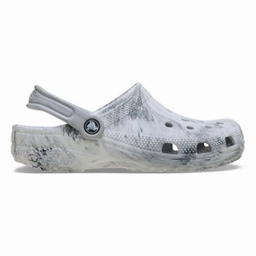 Classic Watercolor Marbled Clog Kids (Age 5 ) Refined Chill