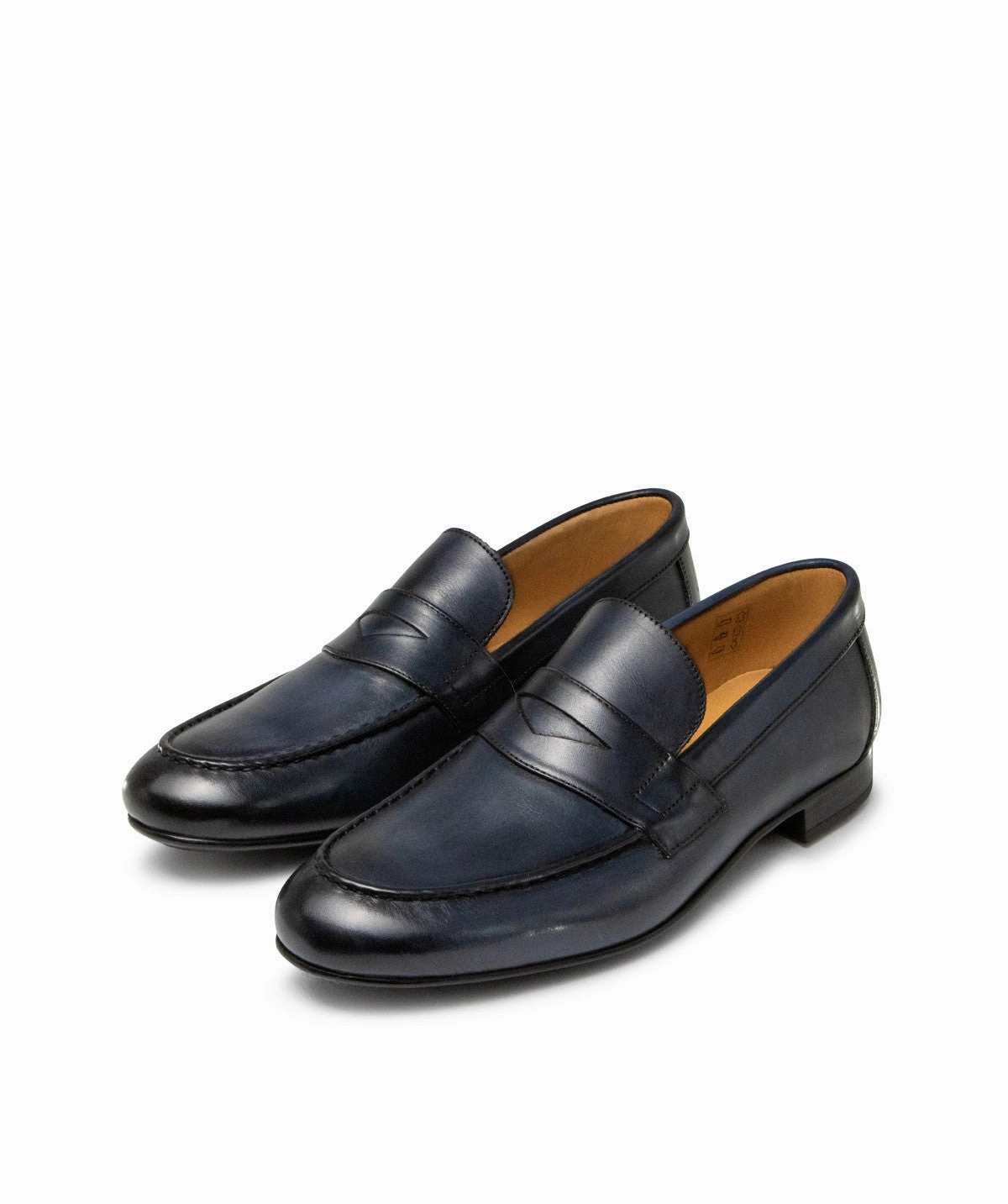 Quiet Vibe Coolly Crafted Clayton Blue Patina Moccasin