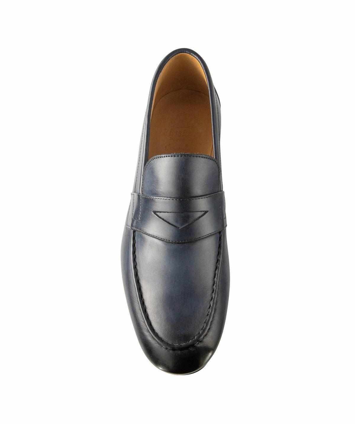 Refined And Raw Clayton Blue Patina Moccasin