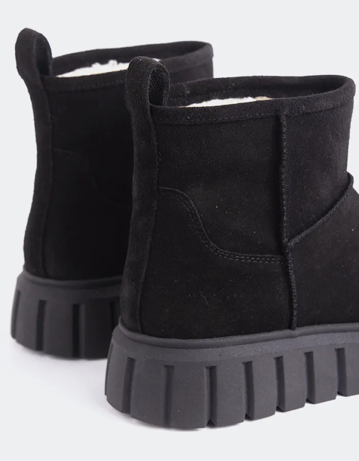 Mortara Black Suede Pure-Fit