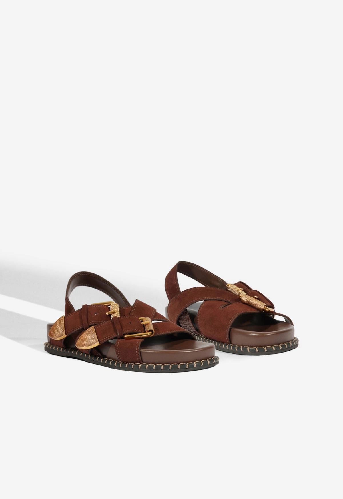 Street-Ready Patsy Suede Sandal