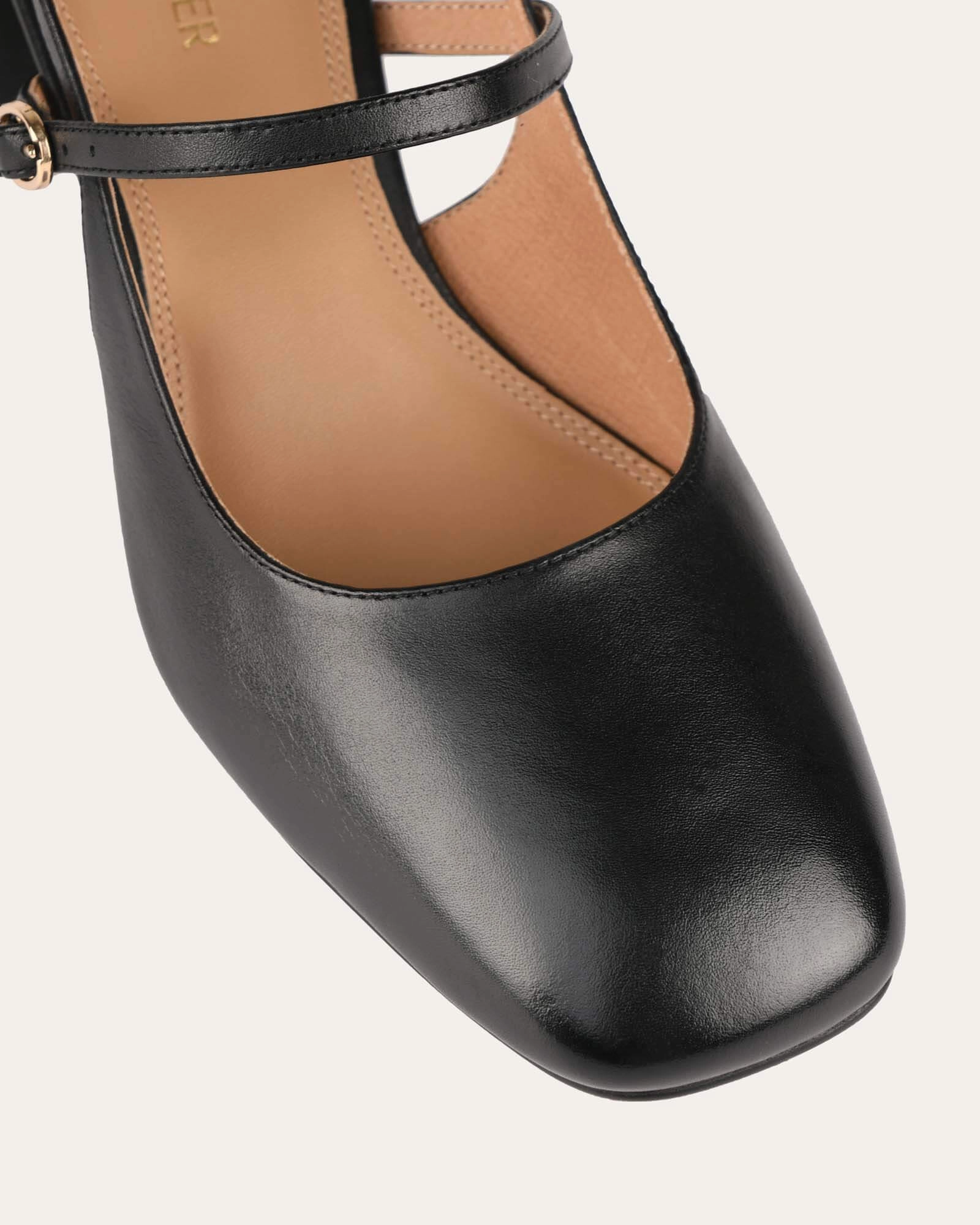 Ready For Rhythm Jenna Low Heels Black Leather