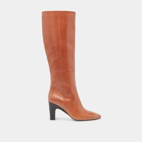 Nelas Boots Cognac Leather Season-Free Style Wear Reimagined