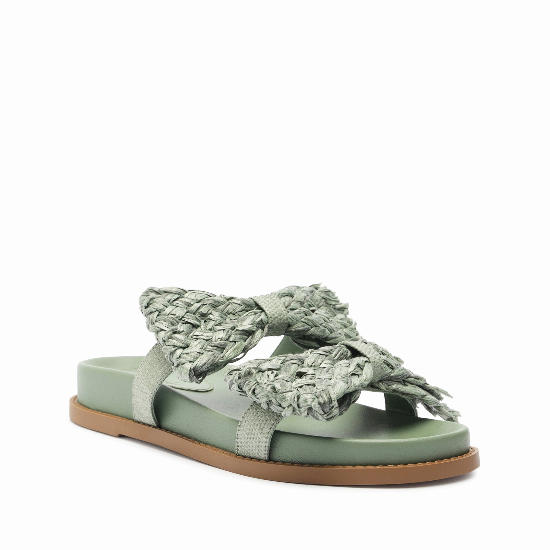Lienne Sporty Straw Sandal Modern Identity