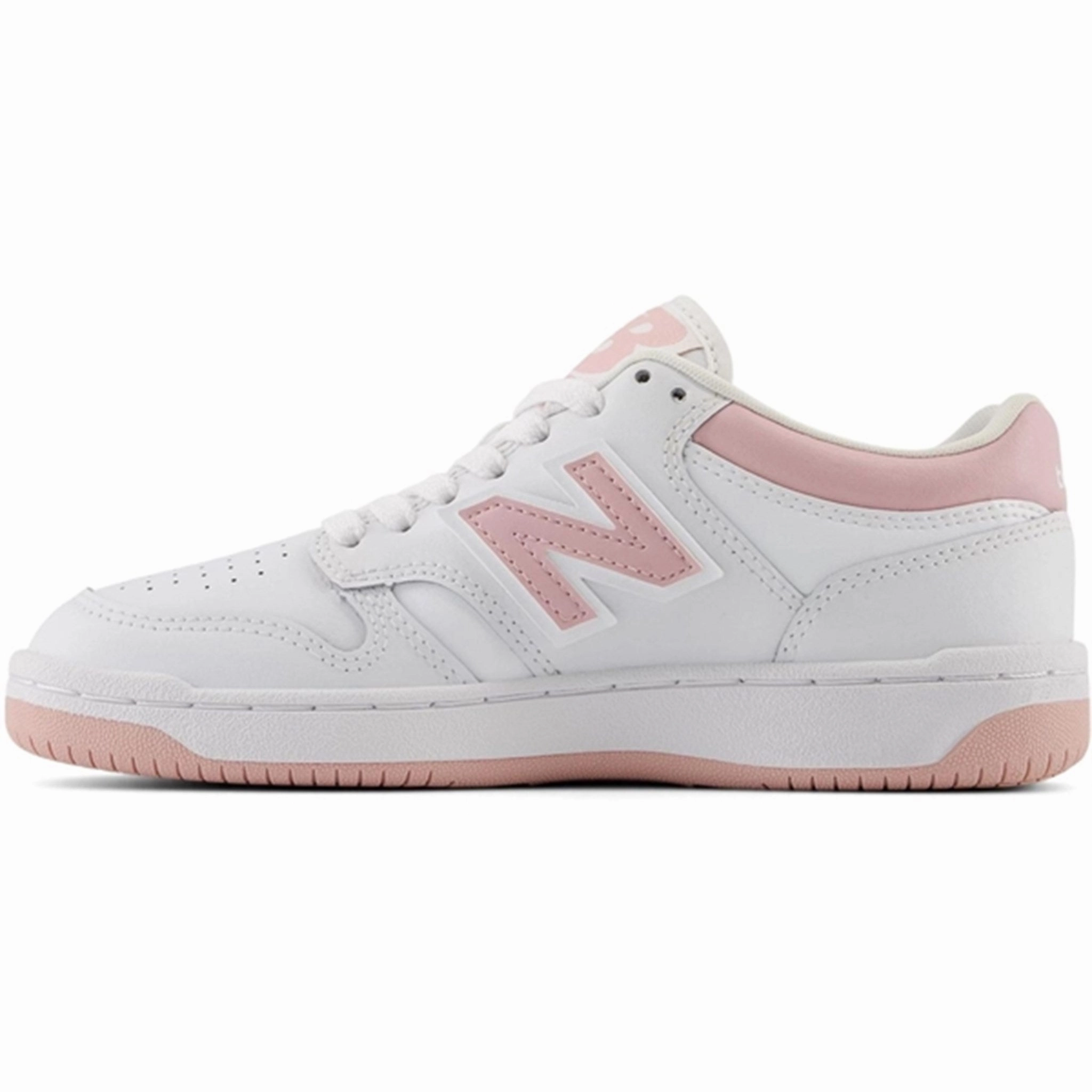 Go-Easy Gear Go-Mode Fit New Balance Bb480 Kids Sneakers White