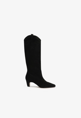 Allie Up Suede Boot Smart Layering