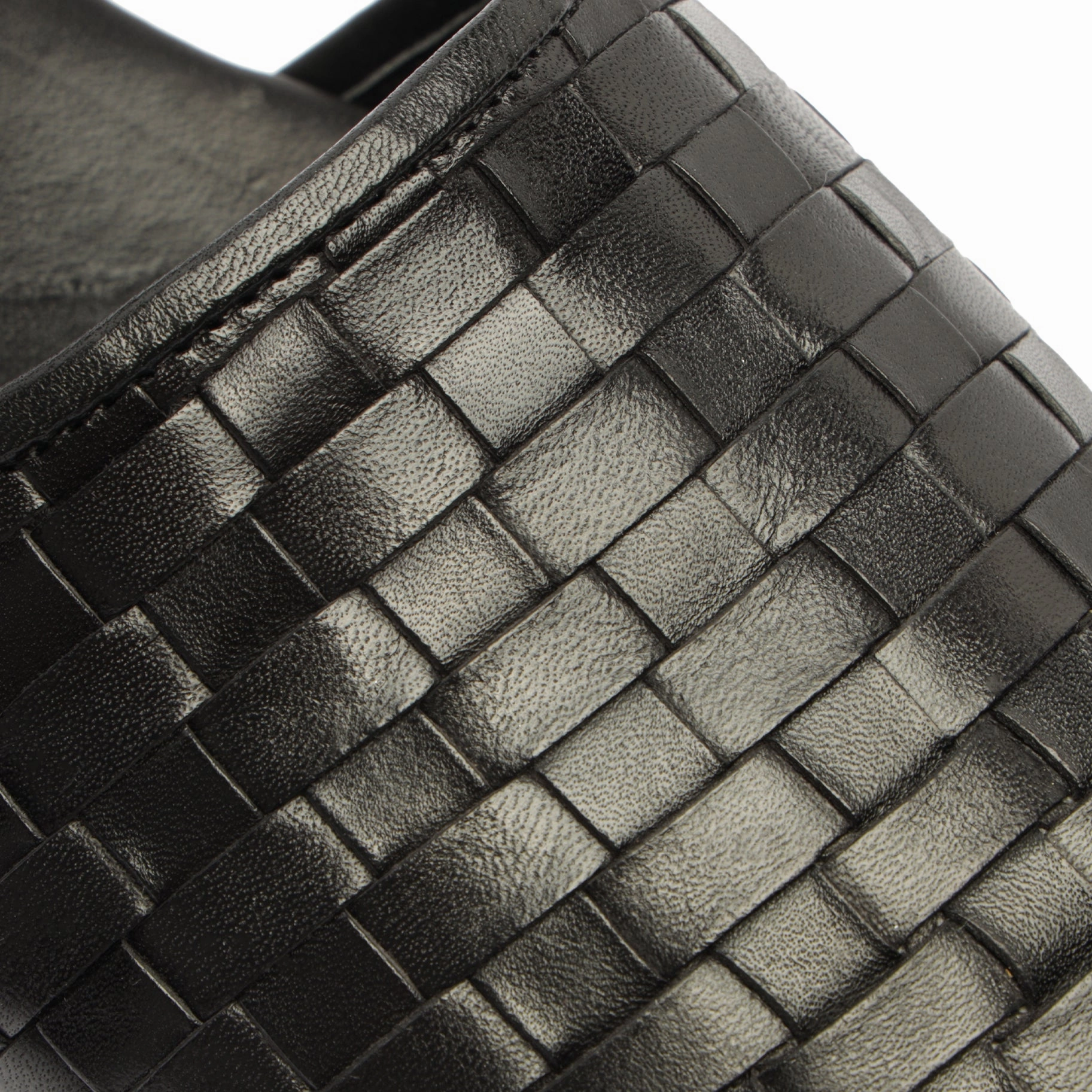 Ready For Rhythm Forward Function Ariel Woven Leather Flat
