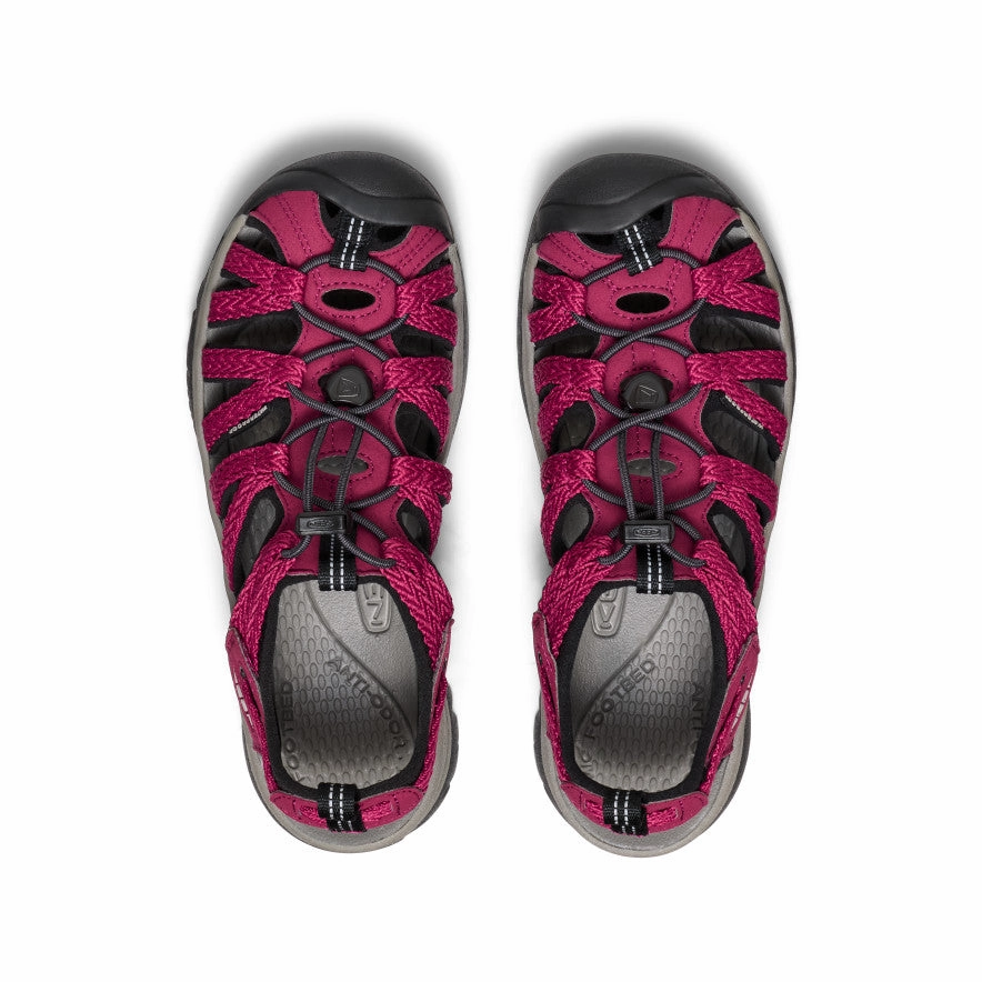 Women'S Whisper  |  Beaujolais/Black Minimal Mode
