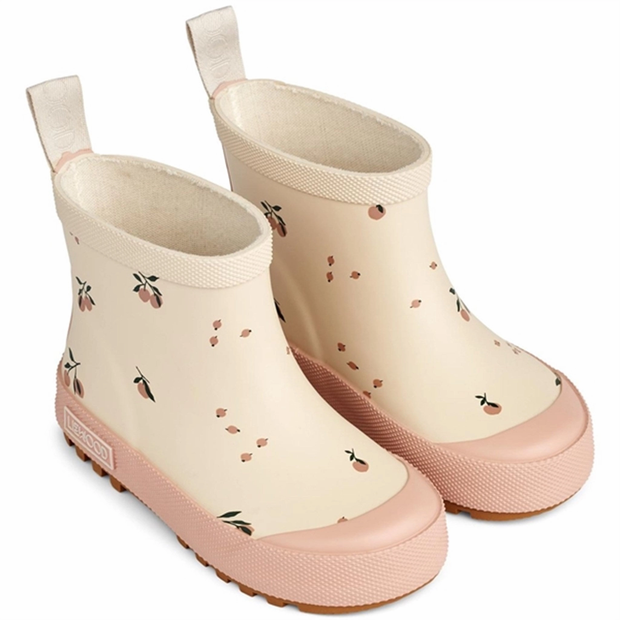 Liewood Tekla Printed Rainboot Peach Sea Shell Your Daily Function Live With Intent