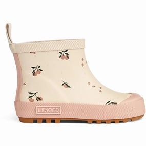 Core-Centric Make It Flow Liewood Tekla Printed Rainboot Peach Sea Shell