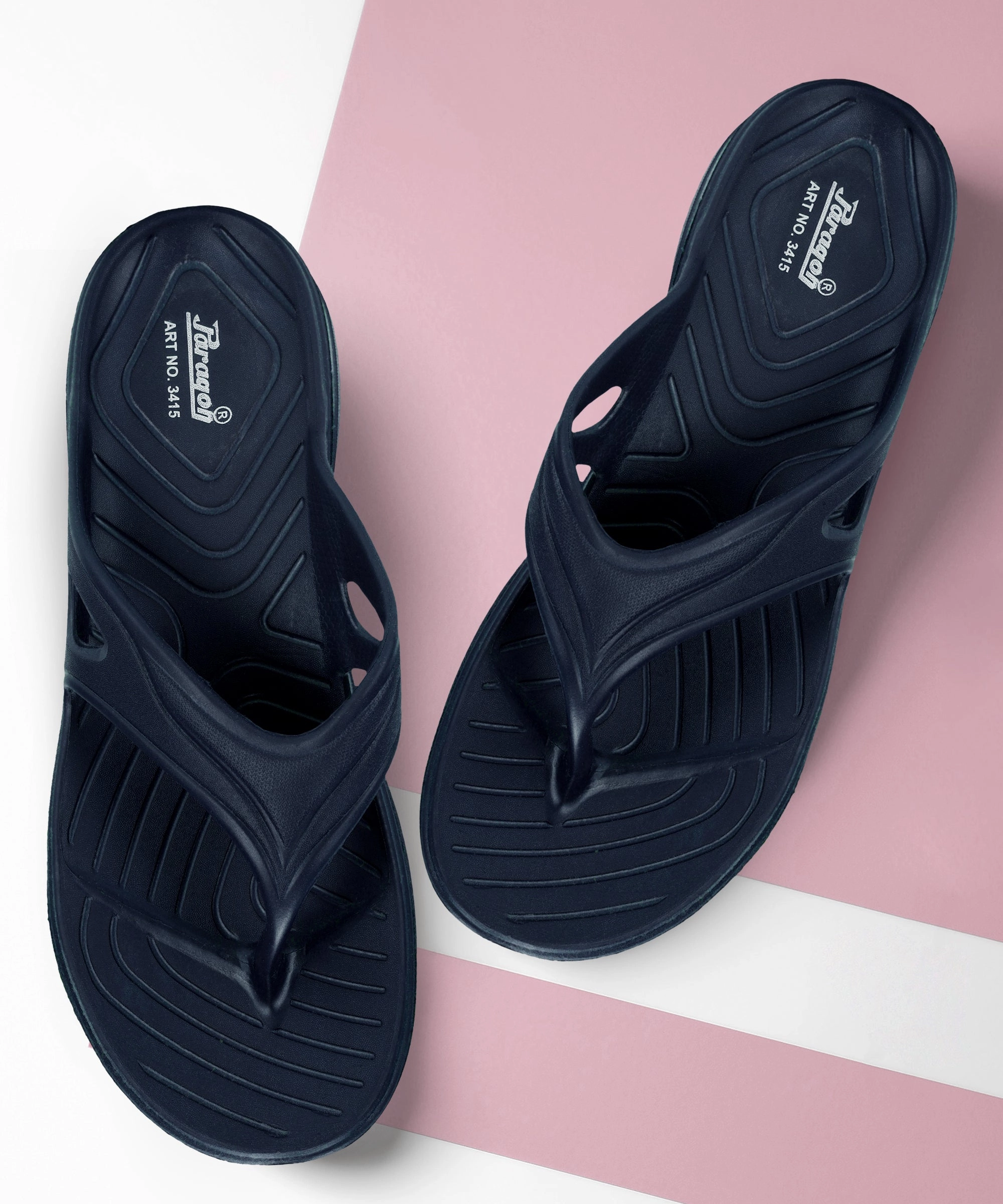Designed For Pace Paragon Blot Men Stylish Lightweight Flipflops | Comfortable Soles | Casual & Trendy Slippers | Indoor & Outdoor