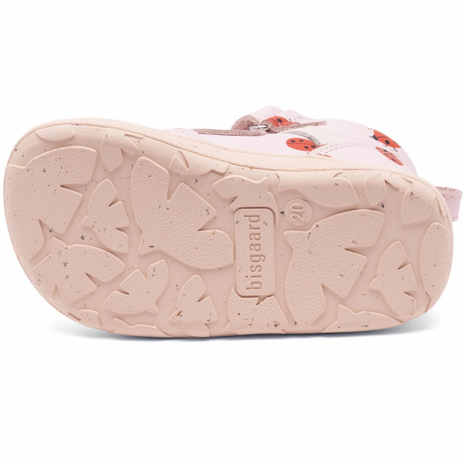 Bold Harmony Bisgaard Lady Bugs Barefoot Becky First Step Shoe