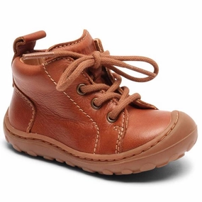 Day-To-Night Fit Bisgaard Prewalker Lace Cognac