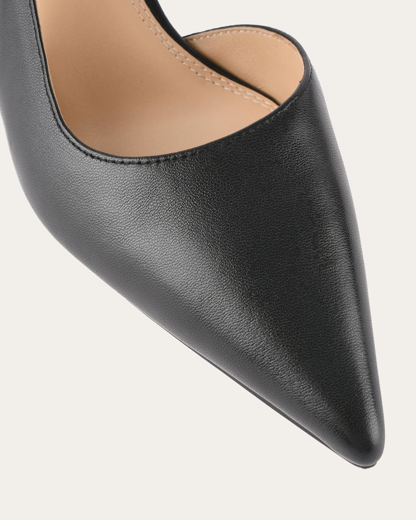 Ricki Mid Heels Black Leather Flowwear