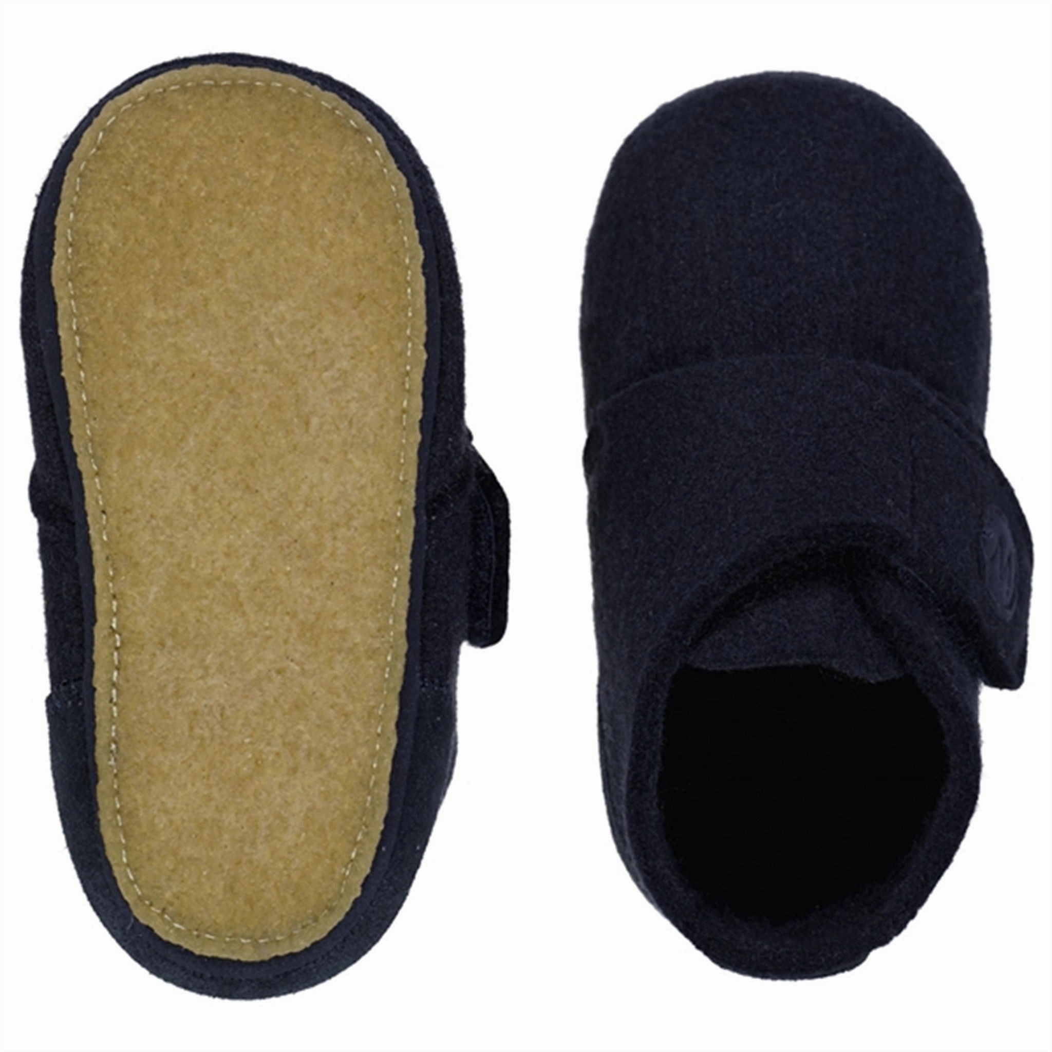Wheat Marlin Filt Indoor Shoe Navy Move Smarter Flex And Fit