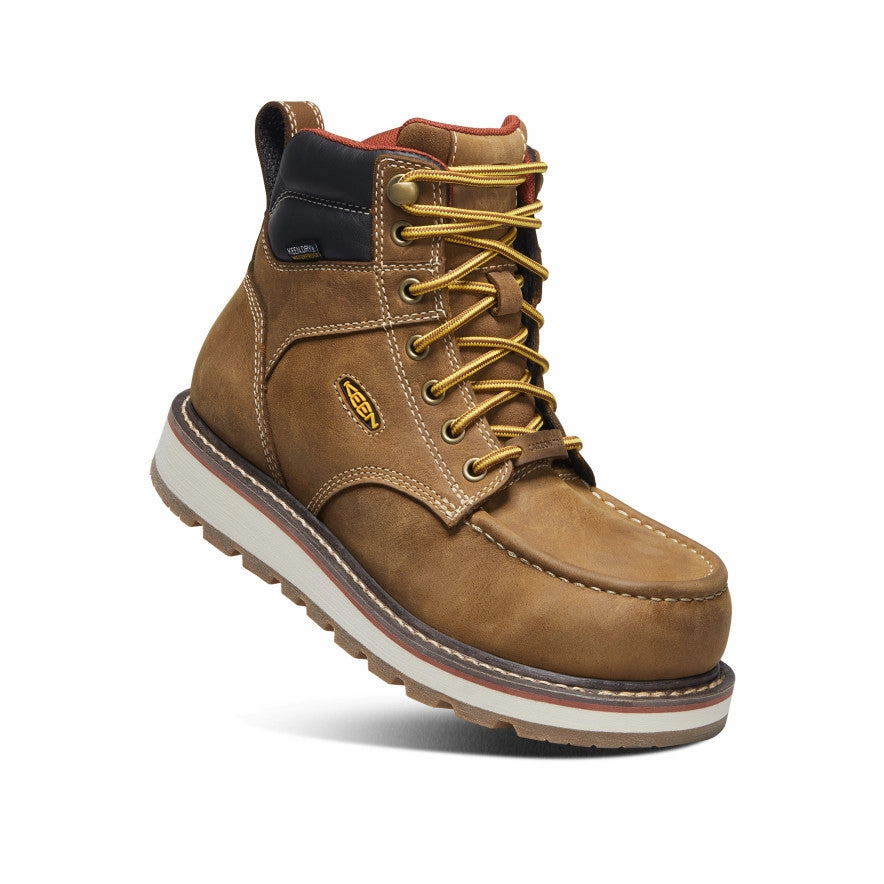 Style That Adapts Women'S Cincinnati 6" Waterproof Boot (Carbon Toe)  |  Belgian/Sandshell