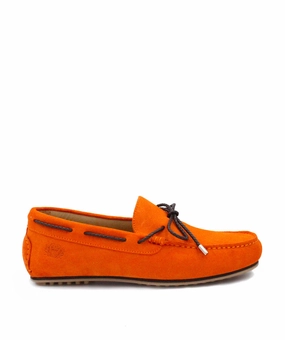 Signature Look Cancun Orange Suede Moccasin