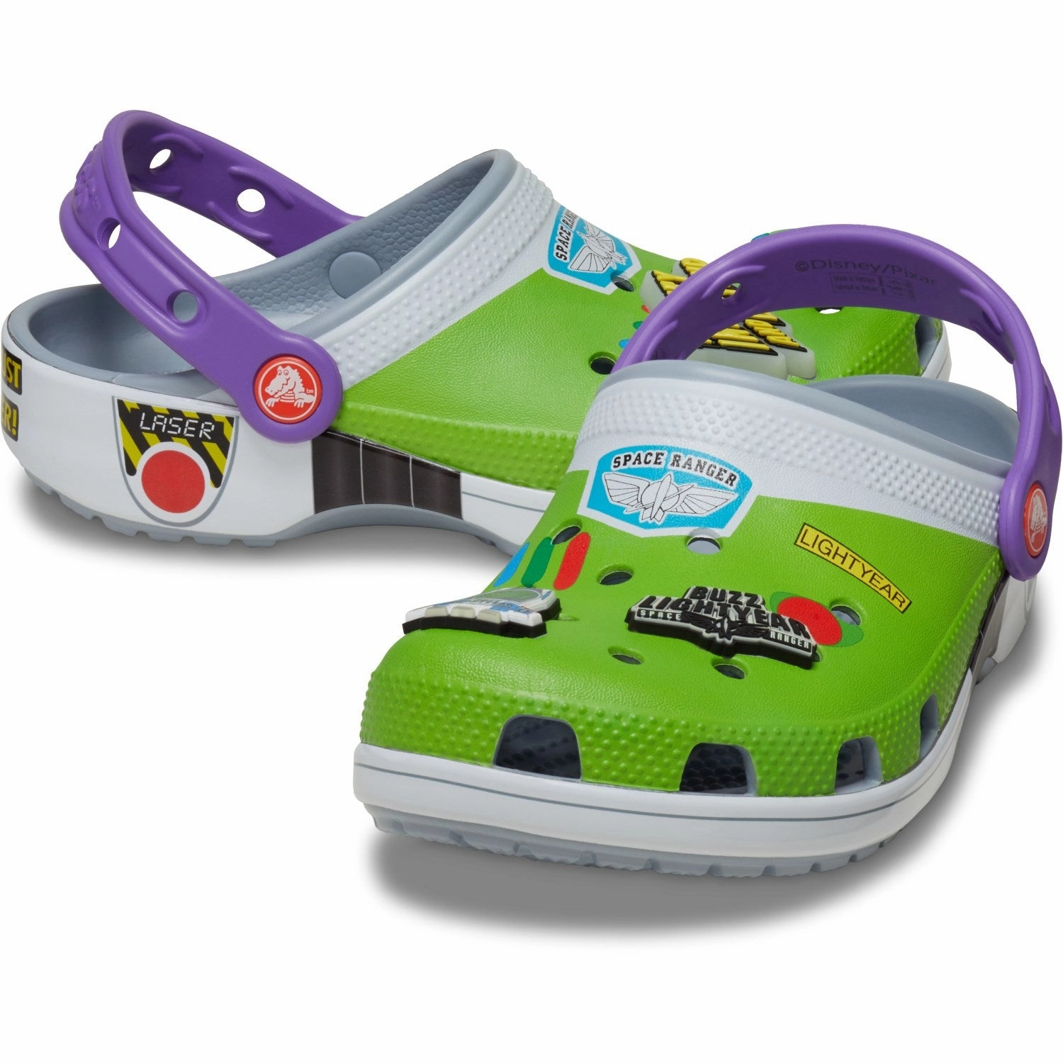 Ease And Balance Go Further Crocs Toy Story Buzz Classic Clog K Blue Grey