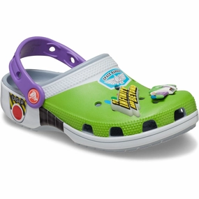 Crocs Toy Story Buzz Classic Clog K Blue Grey Layered Utility