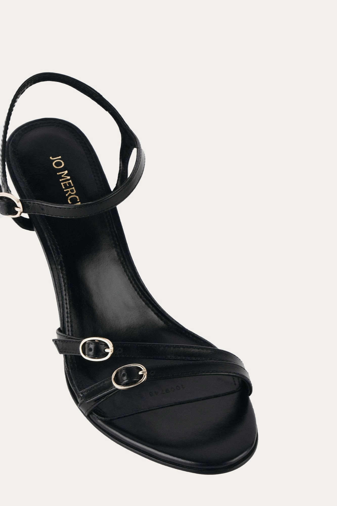 Daily Essentials Versatile Pulse Romy High Heels Black Leather