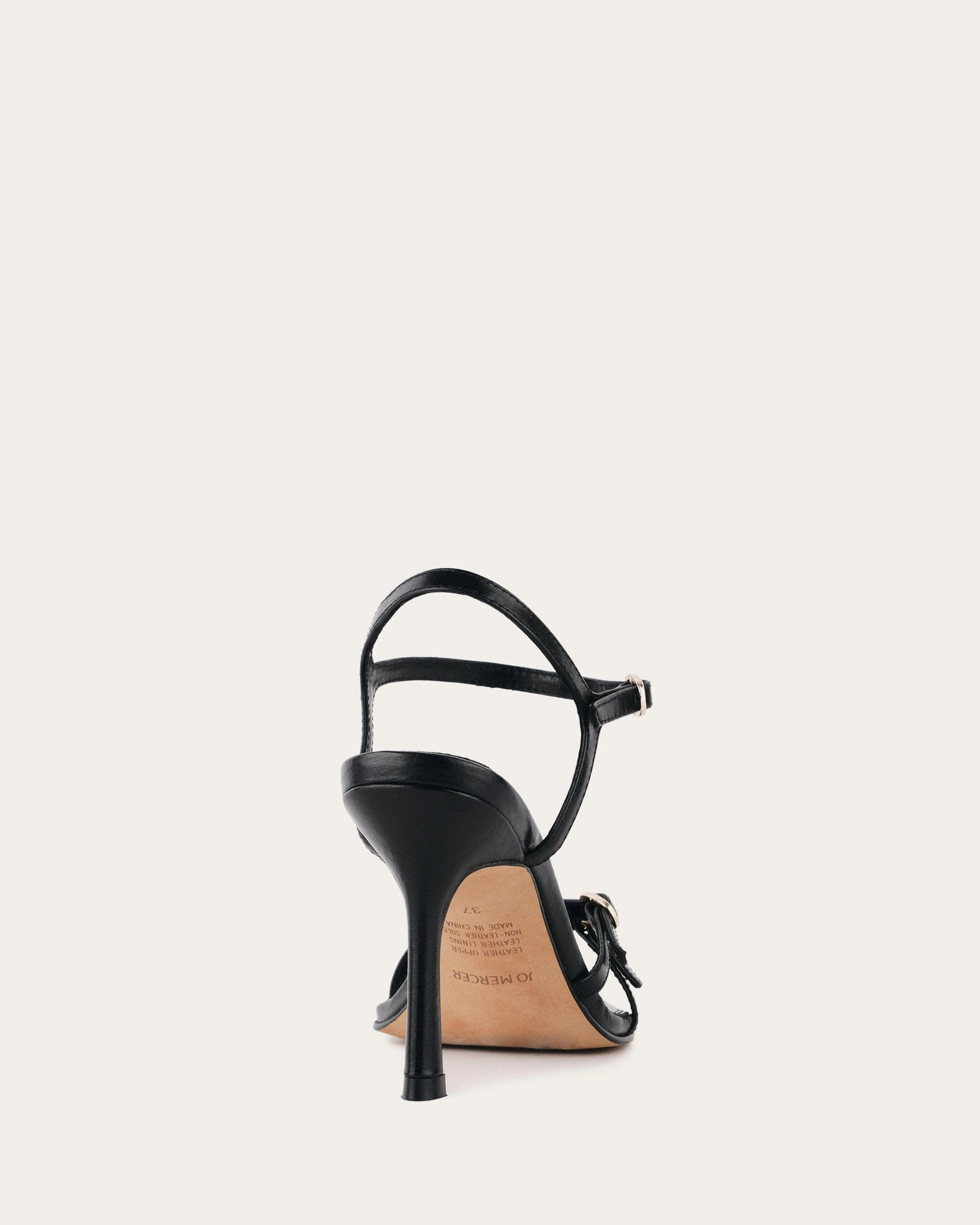 Rhythm Inspired Essential Gear Romy High Heels Black Leather