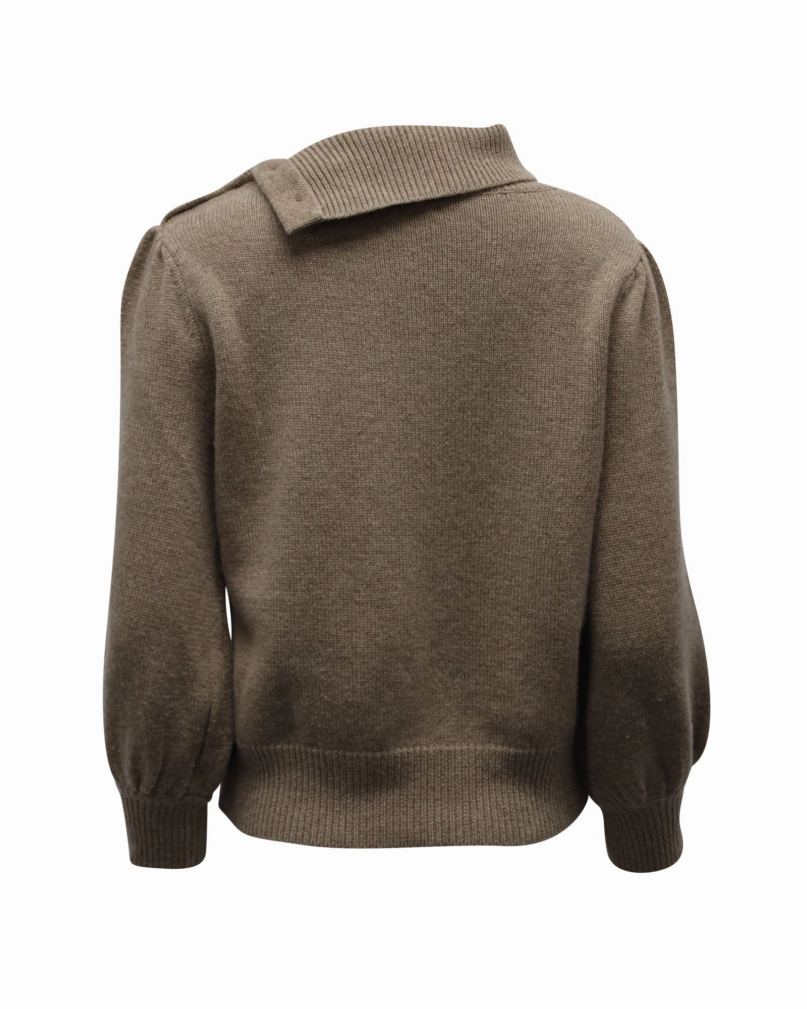 CO Essentials Knitted Sweater in Taupe Wool