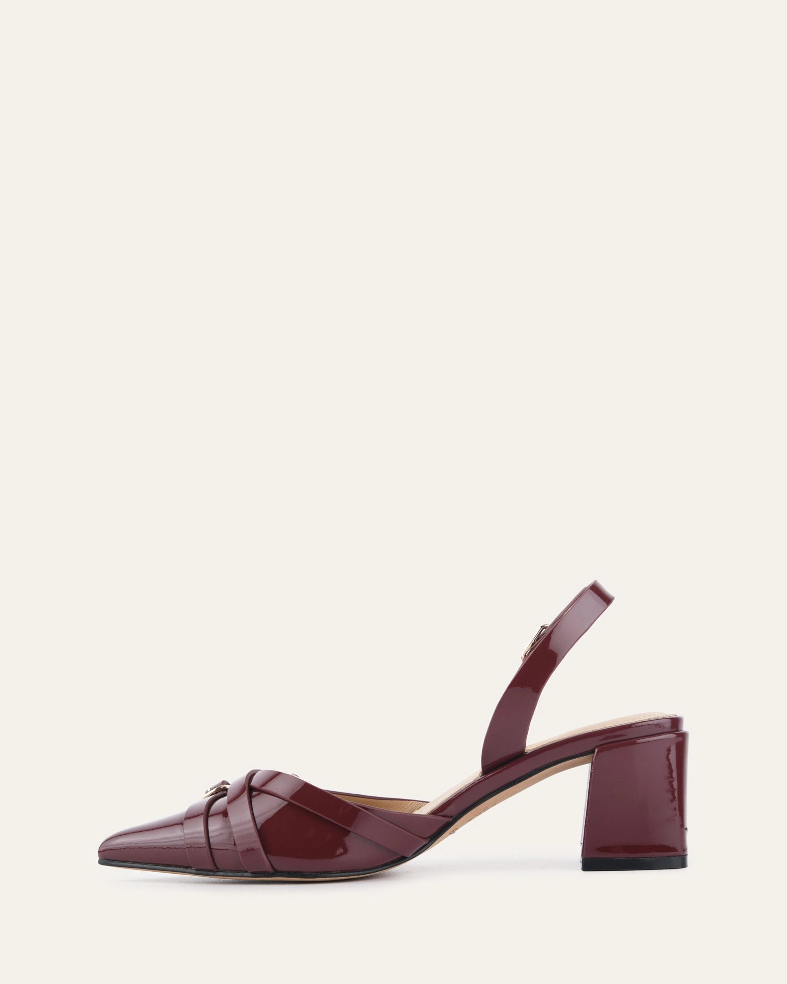 Street Motion Coby Low Heels Mulberry Patent