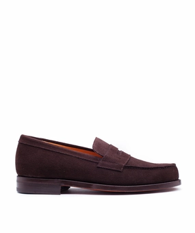 College 1986 Brown Suede Moccasin Crafted Balance
