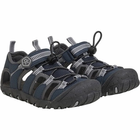 Quiet Attitude Refined Flowwear Color Kids Hiking Sandals Total Eclipse