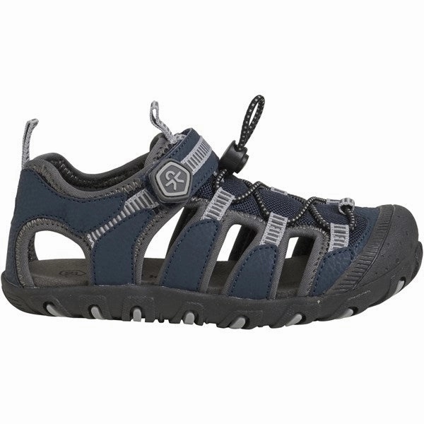 Color Kids Hiking Sandals Total Eclipse Refined Versatility