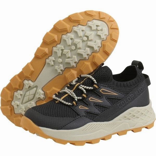 Color Kids Knit Trekking Shoes Phantom Clean Aesthetic