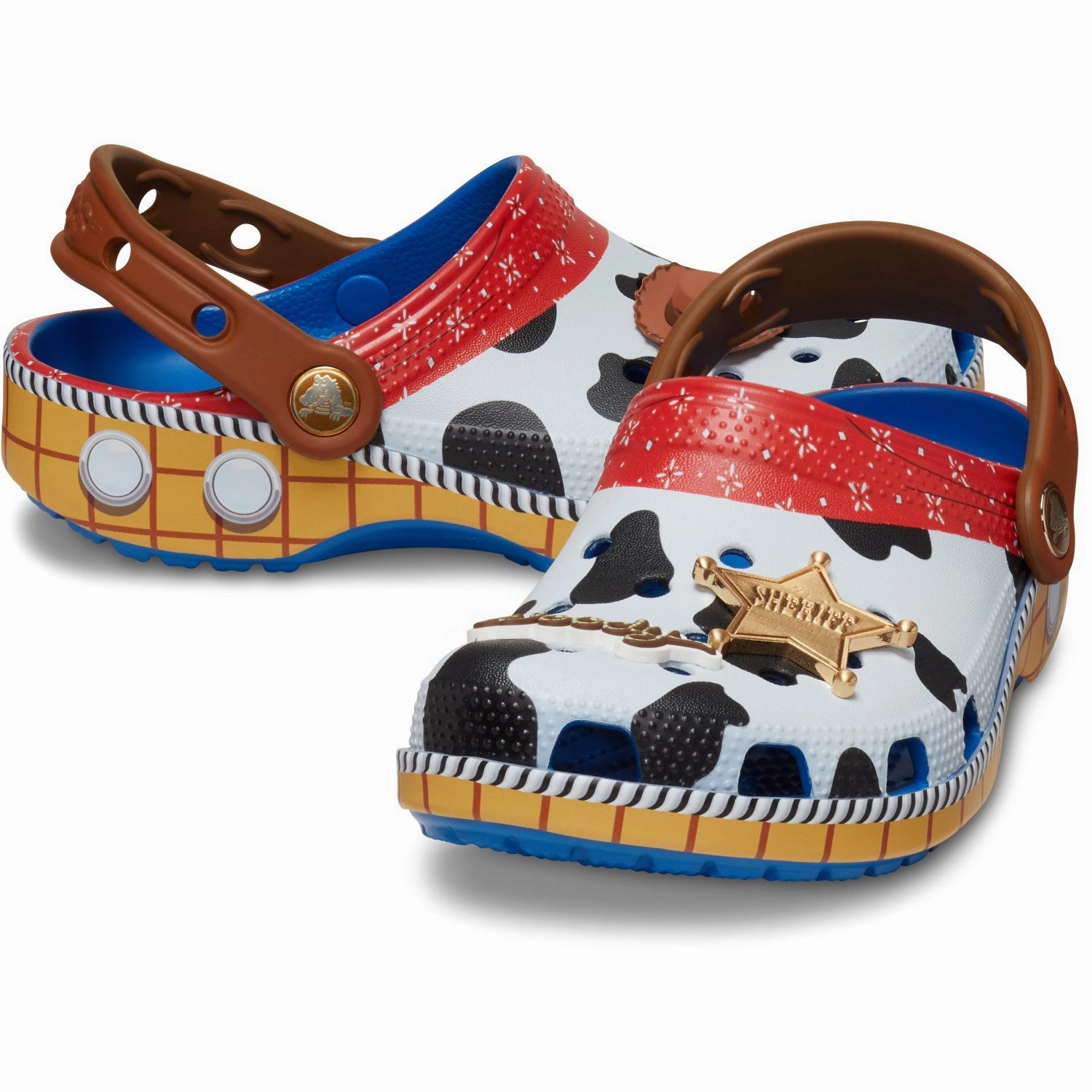 Crocs Toy Story Woody Classic Clog Blue Jean Effortless Minimal Feel-Based Fashion