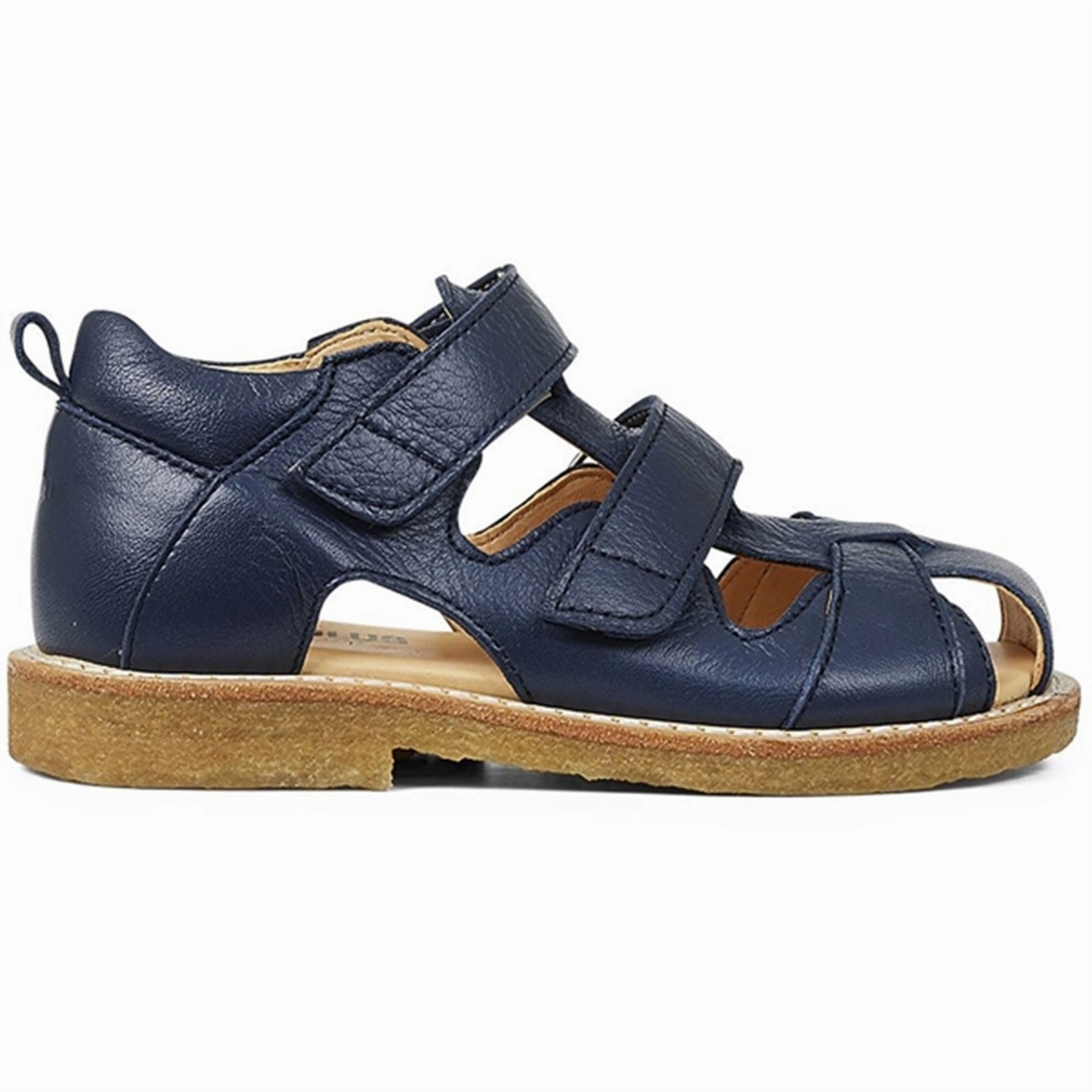 Angulus Sandal W. Velcro Navy Comfort-Focused Feel-Based Fashion