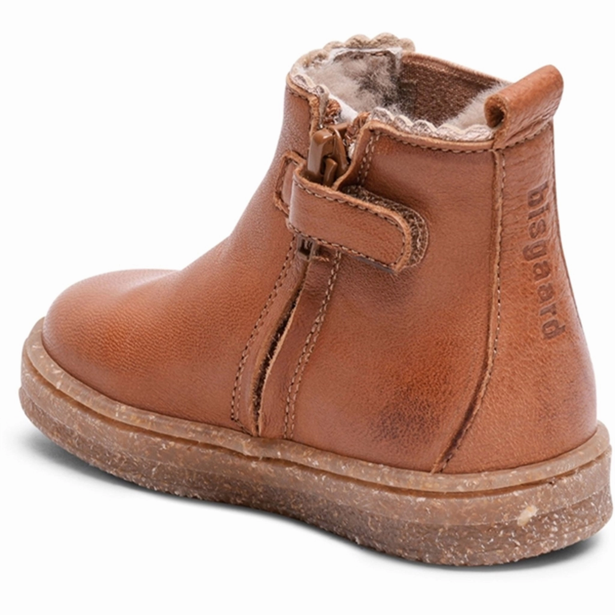 Versatile Drop Anywhere Utility Bisgaard Siggi Lamb Starter Shoes Brandy